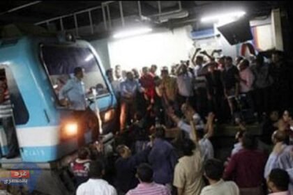 انتحار ثلاثيني .. بشكل مأساوي تحت عجلات المترو