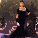 رانيا يوسف في حفل توزيع جوائز "joy awards" بالسعودية