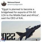 مصر "نقطة انطلاق" للترويج للمقاتلة الخفيفة "FA-50" في الشرق الأوسط