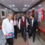 جولة ميدانية لوزير الصحة بدمياط لمتابعة تطوير الخدمات الطبية