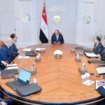 السيسي يتابع تطورات سير العمل في المتحف المصري الكبير
