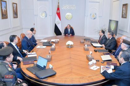 السيسي يتابع تطورات سير العمل في المتحف المصري الكبير