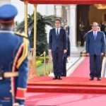 السيسي ونظيره القبرصي خلال مؤتمر صحفي.. اليوم الاربعاء