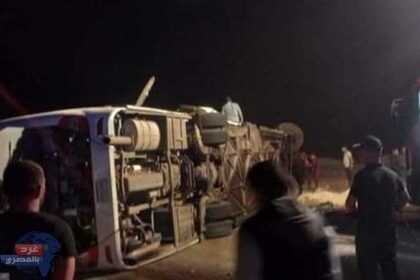 لانقاذ ضحايا اتوبيس الخارجة.. توافد اكثر من ١٠٠٠ شخص للتبرع بالدم