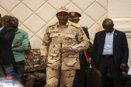 حميدتي" يوافق على وقف إطلاق النار في السودان