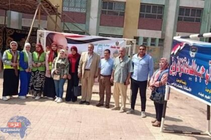 دعما ل "حياة كريمة" الكشف على 1170مواطن فى قافلة جامعة طنطا بكفر الزيات