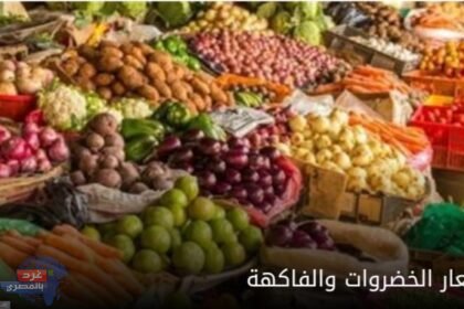 أسعار الخضروات والفاكهة في سوق العبور اليوم الثلاثاء