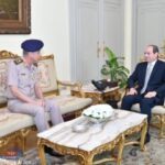 السيسي يستقبل القائد العام للقوات المسلحة صباح اليوم الاثنين