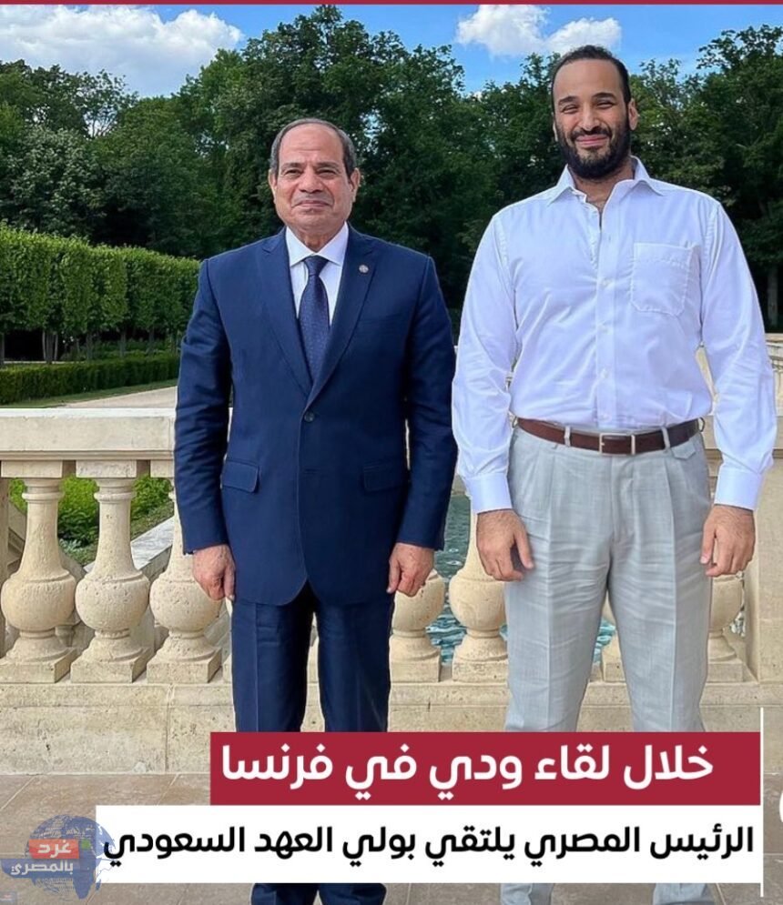 لقاء السيسي وابن سالمان