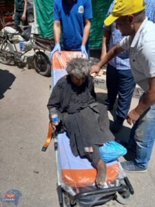 التدخل السريع بالغربية ينقذ سيدة مسنة بلا مأوى وايداعها ب دار الرعاية