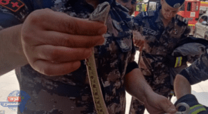 الاردن ..الإمساك ب أفعى فلسطين داخل إحدى الجامعات