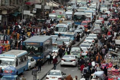 الساعة السكانية : عدد سكان مصر بالداخل 105 مليون و250 ألف نسمة
