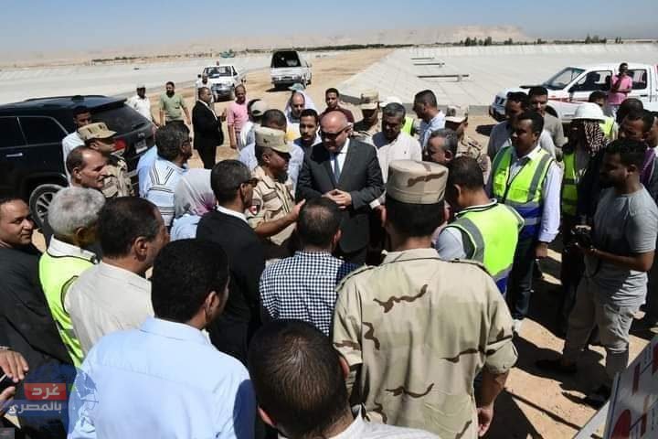 الداودي يتفقد مشروعات الصرف الصحي بأبوتشت