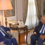 وزير الخاجية ونظيرة السوري يناقشا الجوانب المتعلقة باجتماع لجنة الاتصال العربية