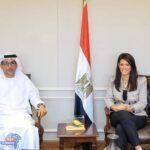  المشاط تجتمع برئيس اللجنة التنفيذية لمكتب أبوظبي للصادرات أدكس لبحث تعزيز التعاون
