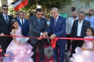 آمنة"ومحافظ القليوبية يفتتحان عدداً من المشروعات بمدينة القناطر الخيرية