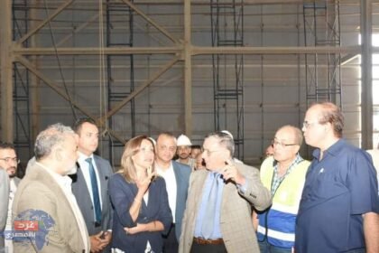 وزيرة الثقافة تتفقد الأعمال الإنشائية لـ "واحة الثقافة" بمدينة "٦ ‏أكتوبر"