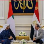 السيسي وبن زايد في العلمين الجديدة