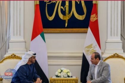 السيسي وبن زايد في العلمين الجديدة