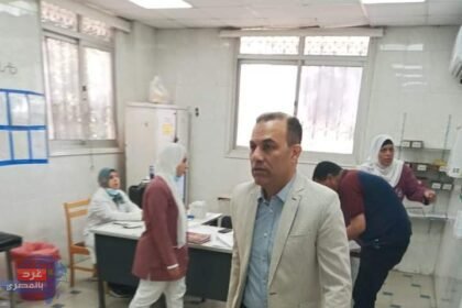 وكيل وزارة الصحة يتفقد مستشفى صدر دمياط في مرور مفاجئ