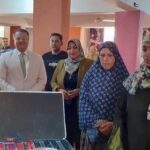 جامعة بنها تنظم قافلة طبية متخصصة فى أمراض العيون بقرية كفر الجمال بطوخ