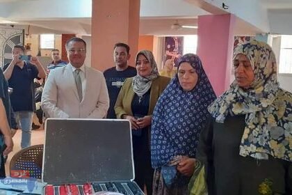 جامعة بنها تنظم قافلة طبية متخصصة فى أمراض العيون بقرية كفر الجمال بطوخ