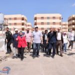 محافظ دمياط  في جولة تفقدية لمتابعة المبادرة الرئاسية "حياة كريمة" في مركز كفر سعد