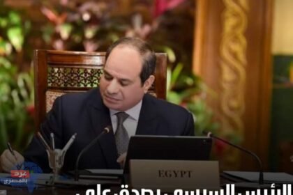 الرئيس السيسي يصدق علي قانون التأمين الموحد