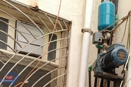 حملة مكبرة لضبط وصلات المياه المخالفة وتحصيل المديونيات بدمياط الجديدة 