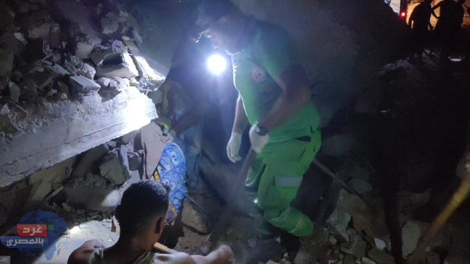 ارتقاء 5 فلسطينيين وإصابات معظمهم من الأطفال في غارات على منازل بمنطقة الصحابة والجلاء بمدينة غ-زة