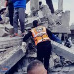 انتشال جثامين متفحمة بعد تراجع جزئي للاحتلال الإسرائيلي من غرب غ-زة