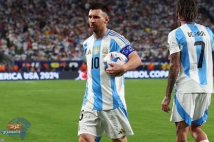 ميسي خلف رونالدو في قائمة أفضل هداف دولي