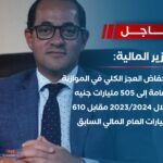 وزير المالية: الموازنة حققت فائضاً أولياً 857 مليار جنيه