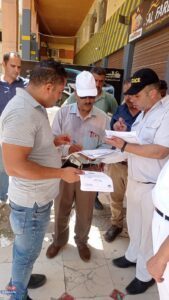 حملات مكثفة لإزالة المخالفات والإشغالات بدمياط الجديدة طوال الأسبوع الماضي