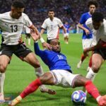 ماتيتا يسجل هدف التعادل لفرنسا في شباك المنتخب الأولمبي