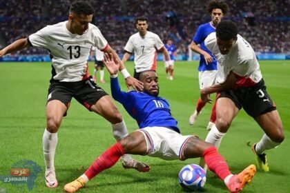 ماتيتا يسجل هدف التعادل لفرنسا في شباك المنتخب الأولمبي