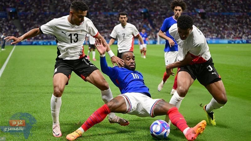 ماتيتا يسجل هدف التعادل لفرنسا في شباك المنتخب الأولمبي