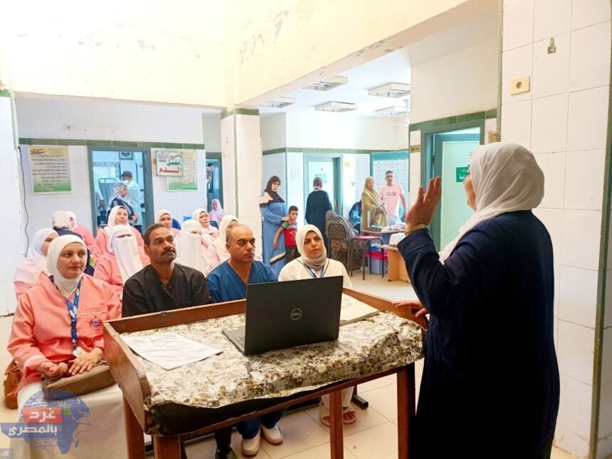 صحة الشرقية تقدم الخدمة لأكثر من ٢٨٠٠ مريض بالقافلة الطبية بقرية حفنا ببلبيس