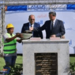 محافظ دمياط والعرابي يضعان حجر أساس لفندق "لمار ريزورت" بمدينة دمياط الجديدة