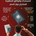المستندات والوثائق المطلوبة لاستخراج جواز السفر