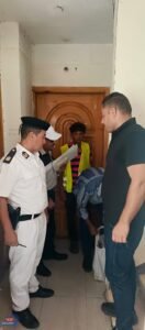 إستمرار تطبيق قرارات الإغلاق والتشميع للمحلات والبدرومات المخالفة في دمياط الجديدة 3 قرارات غلق