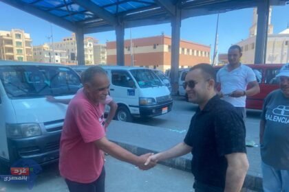 رئيس جهاز دمياط الجديدة يتفقد انتظام الخدمة داخل الموقف الغربى