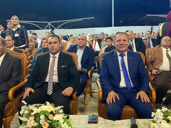 رئيس جهاز مدينة دمياط الجديدة يشارك حفل تكريم طلاب جامعة دمياط