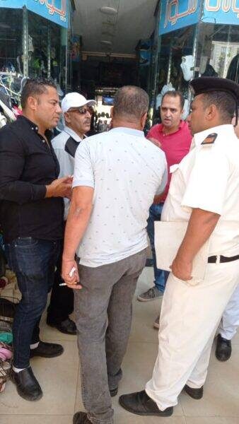 رئيس جهاز دمياط الجديدة يقود حملة مكبرة لتطبيق قرارات الغلق والتشميع على المحلات والوحدات السكنية المخالفة
