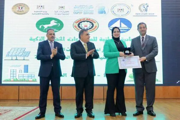د.مروة صالح ..المركز الأول في مشروعات المبادرة الوطنية للمشروعات الخضراء الذكية بمحافظة دمياط