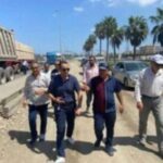 رئيس جهاز مدينة دمياط الجديدة يتابع أعمال الصيانة والتوسعات في المدخل الرئيسي للميناء