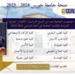 منح دراسية كاملة وجزئية بجامعة حورس للعام الدراسي 2024/2025