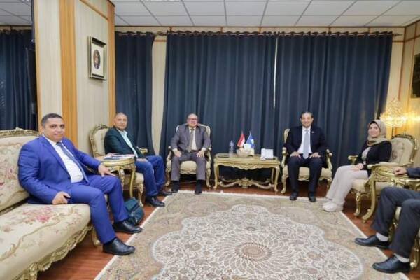 محافظ دمياط يتابع تنفيذ مشروعات جهاز تعمير الساحل الشمالي الأوسط
