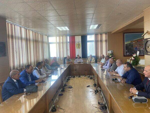 "تفاصيل لقاء رئيس جهاز دمياط الجديدة مع ممثلي المجتمع المدني" 2 مدني2