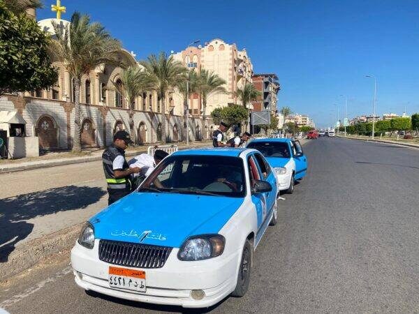 "كن إيجابى"..مبادرة توعوية من وحدة مرور دمياط الجديدة